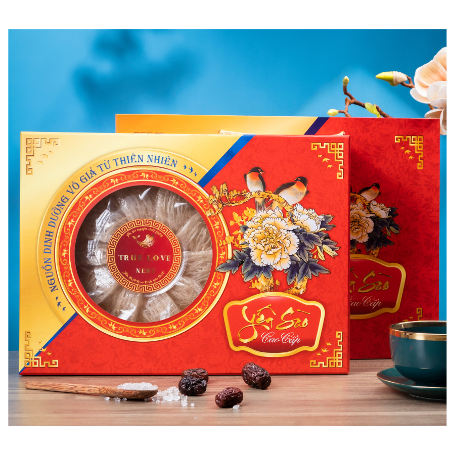 SET 10 TỔ YẾN TINH CHẾ NHIỀU SỢI - TẶNG QUÀ TÌNH THÂN